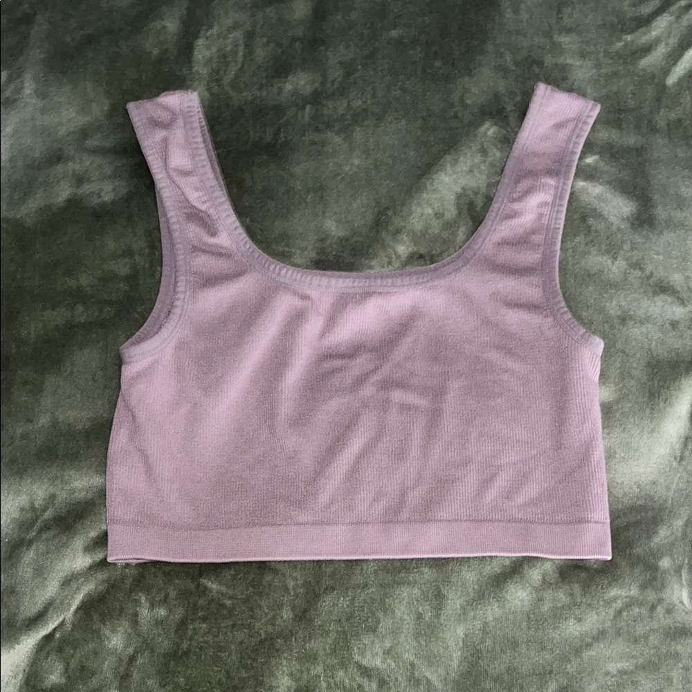 Streetwear Society Light Brown Crop Top